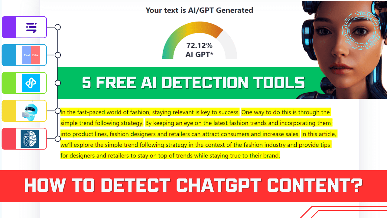 How to Detect ChatGPT Content? 5 AI Detection Tools You can Use